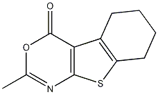 5,6,7,8-tetrahydro-2-methyl-4H-[1]benzothieno[2,3-d][1,3]oxazin-4-one