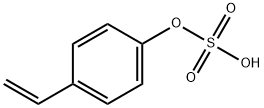 Phenol, 4-ethenyl-, 1-(hydrogen sulfate)