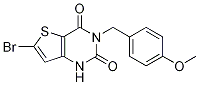 6-溴-3-(4-甲氧基苄基)-1H-噻吩并[3,2-D]嘧啶-2,4-二酮