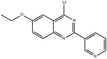 Quinazoline, 4-chloro-6-ethoxy-2-(3-pyridinyl)-