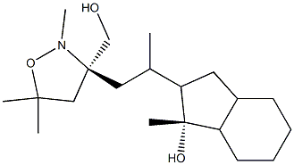 1R-[2-(4R-HYDROXYMETHYL-2,5,5-TRIMETHYL-ISOXAZOLIDIN-3S-YL)-1R-METHYL-ETHYL]-7R-METHYL-OCTAHYDRO-INDEN-4S-OL