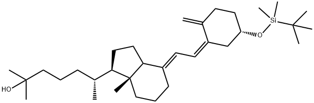 (6R)-6-[(1R,4E,7aR)-4-[(2Z)-2-[(5S)-5-[tert-butyl(dimethyl)silyl]oxy-2-methylidenecyclohexylidene]ethylidene]-7a-methyl-2,3,3a,5,6,7-hexahydro-1H-inden-1-yl]-2-methylheptan-2-ol