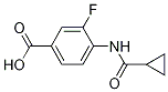 4-[(Cyclopropylcarbonyl)aMino]-3-fluorobenzoic Acid