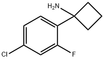 1-(4-chloro-2-fluorophenyl)cyclobutan-1-amine hydrochloride