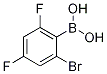 (2-溴-4,6-二氟苯基)硼酸