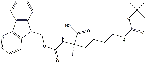 (R)-2-((((9H-芴-9-基)甲氧基)羰基)氨基)-6-((叔丁氧基羰基)氨基)-2-甲基己酸