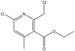 6-氯-2-(氯甲基)-4-甲基烟酸乙酯