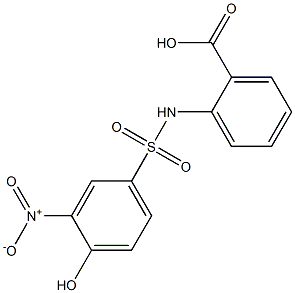 2-(4-HYDROXY-3-NITRO-BENZENESULFONYLAMINO)-BENZOIC ACID