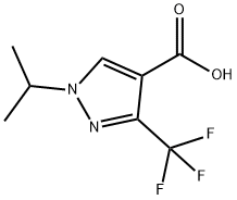 1-isopropyl-3-(trifluoromethyl)-1H-pyrazole-4-carboxylic acid