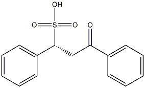 3-oxo-R(-)-1,3-diphenylpropane-1-sulfonic acid