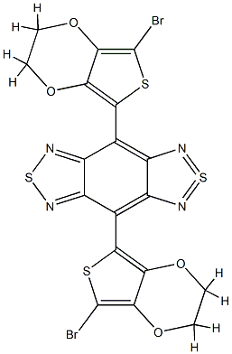 4,8-bis(5-bromo-2,3-dihydrothieno[3,4-b][1,4]dioxin-2-yl)benzo[1,2-c