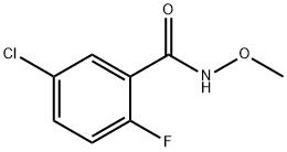 Benzamide, 5-chloro-2-fluoro-N-methoxy-