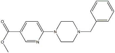 METHYL 6-(4-BENZYLPIPERAZINO)NICOTINATE