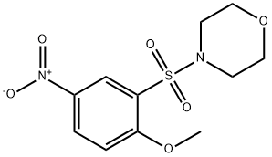 Morpholine, 4-[(2-methoxy-5-nitrophenyl)sulfonyl]-