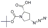 (2S,4S)-4-azido-1-[(tert-butoxy)carbonyl]pyrrolidine-2-carboxylic acid