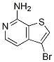 3-溴噻吩并[2,3-c]吡啶-7-胺