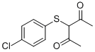 3-[(4-CHLOROPHENYL)THIO]PENTANE-2,4-DIONE