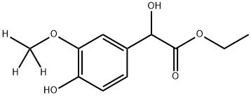 [2H3]- Vanillylmandelic Acid Ethyl Ester