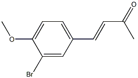 (E)-4-(3-溴-4-甲氧基苯基)丁-3-烯-2-酮