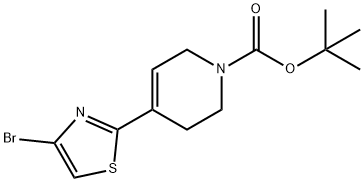 4-(4-溴噻唑-2-基)-5,6-二氢吡啶-1(2H)-羧酸叔丁酯