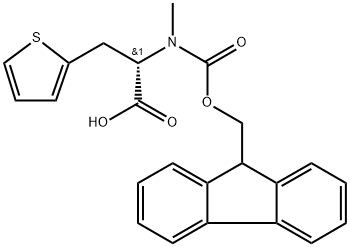 2-Thiophenepropanoic acid, α-[[(9H-fluoren-9-ylmethoxy)carbonyl]methylamino]-, (αS)-