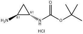 tert-butyl N-[(1S,2S)-2-aminocyclopropyl]carbamate hydrochloride