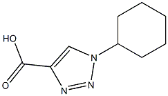 1-Cyclohexyl-1H-1,2,3-triazole-4-carboxylic acid