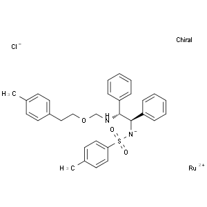 N-[(1R,2R)-1,2-二苯基-2-(2-(4-甲基苄氧基)乙基氨基)乙基]-4-甲基苯磺酰胺(氯)钌(II)