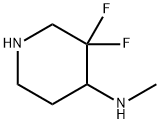 4-Piperidinamine, 3,3-difluoro-N-methyl-