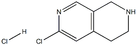 6-氯-1,2,3,4 - 四氢 - [2,7]二氮杂萘盐酸盐