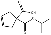 3-Cyclopentene-1,1-dicarboxylic acid, 1-(1-methylethyl) ester