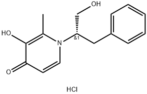 (S)-3-Hydroxy-1-(1-hydroxy-3-phenylpropan-2-yl)-2-methylpyridin-4(1H)-one hydrochloride