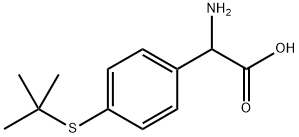 Benzeneacetic acid, α-amino-4-[(1,1-dimethylethyl)thio]-