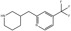 Pyridine, 2-(3-piperidinylmethyl)-4-(trifluoromethyl)-