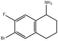 6-bromo-7-fluoro-1,2,3,4-tetrahydronaphthalen-1-amine