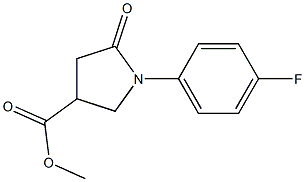 Methyl 1-(4-fluorophenyl)-5-oxopyrrolidine-3-carboxylate