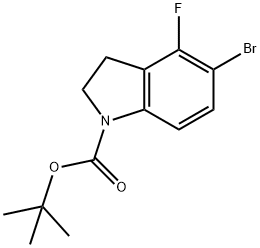N-Boc-5-溴-4-氟吲哚啉