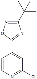 4-(3-tert-Butyl-1,2,4-oxadiazol-5-yl)-2-chloropyridine