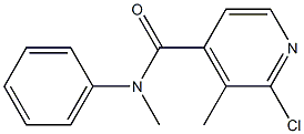 2-Chloro-3-methyl-N-methyl-N-phenylisonicotinamide