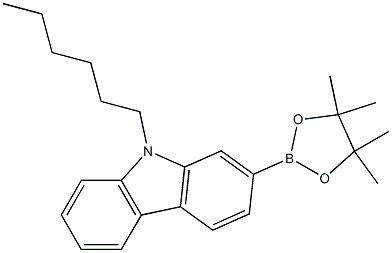 9-Hexyl-2-(4,4,5,5-tetramethyl-1,3,2-dioxaborolan-2-yl)-9H-carbazole
