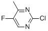 Pyrimidine, 2-chloro-5-fluoro-4-methyl- (9CI)
