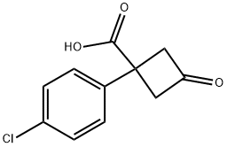 1-(4-氯苯基)-3-氧代环丁烷-1-羧酸