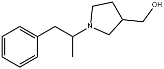 3-Pyrrolidinemethanol, 1-(1-methyl-2-phenylethyl)-