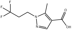 5-methyl-1-(3,3,3-trifluoropropyl)-1H-pyrazole-4-carboxylic acid