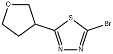 2-溴-5-(四氢呋喃-3-基)-1,3,4-噻二唑