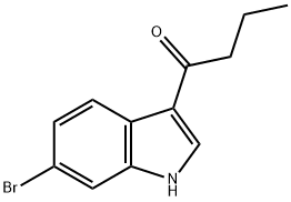 1-(6-bromo-1H-indol-3-yl)butan-1-one