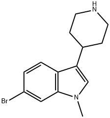 6-Bromo-1-methyl-3-(4-piperidinyl)-1H-indole