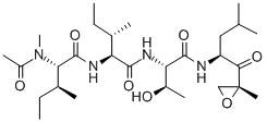 N-乙酰基-N-甲基-L-异亮氨酰-L-异亮氨酰-N-[(1S)-3-甲基-1-[[(2R)-2-甲基-2-环氧乙烷基]羰基]丁基]-L-苏氨酰胺