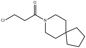 1-Propanone, 1-(8-azaspiro[4.5]dec-8-yl)-3-chloro-