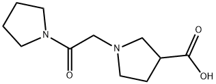 1-[2-oxo-2-(pyrrolidin-1-yl)ethyl]pyrrolidine-3-carboxylic acid